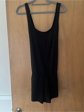 lululemon athletica Black Sleeveless Romper